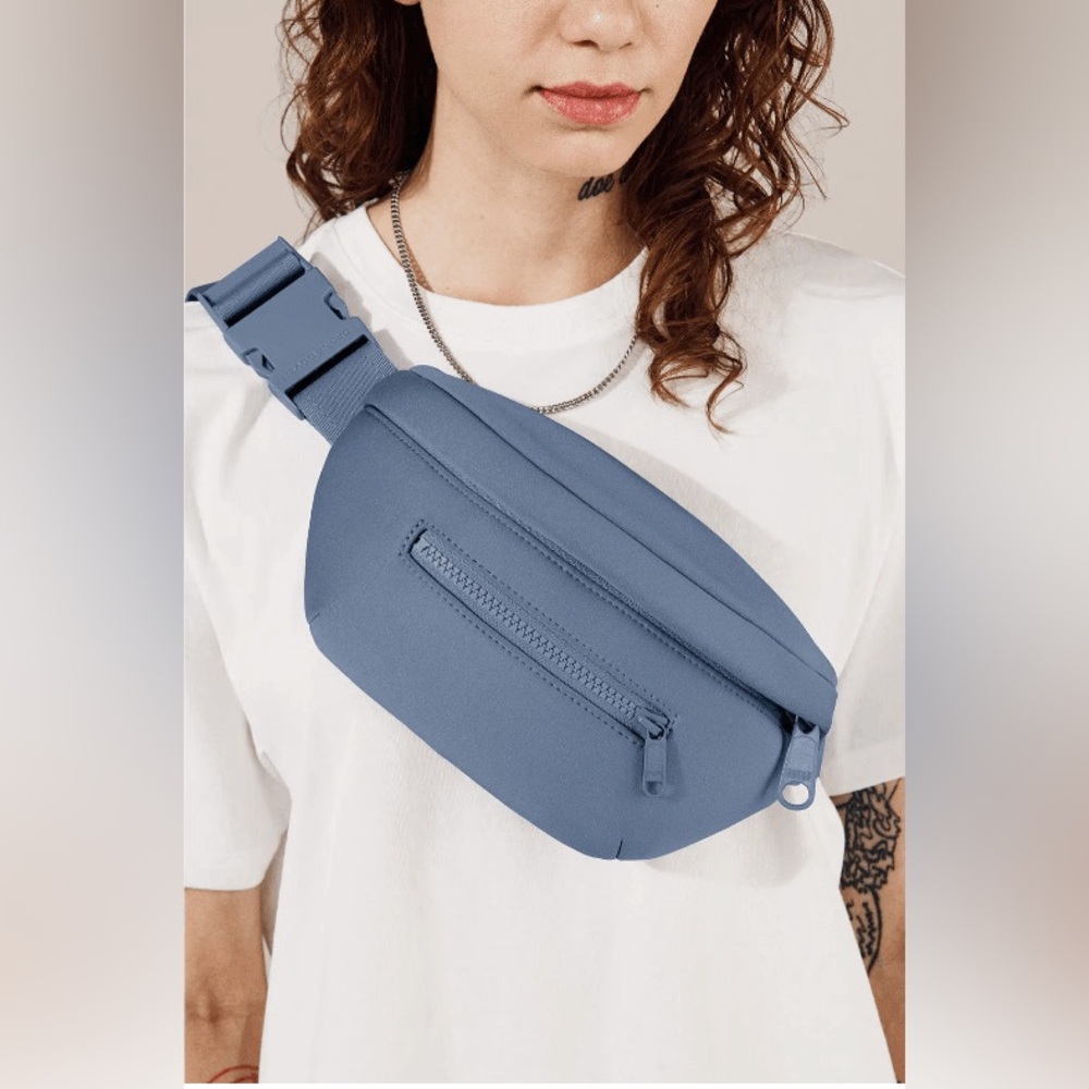 Dagne Dover Ace Fanny Pack Belt Bag Ash Blue